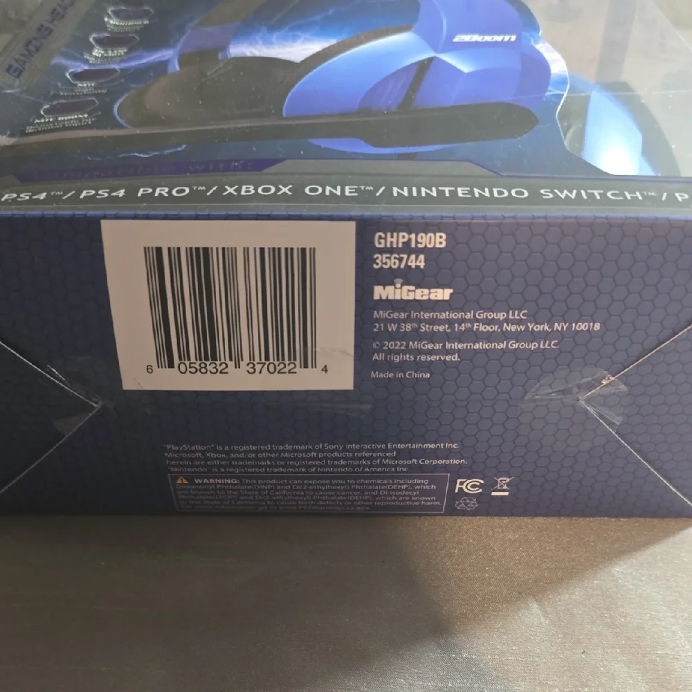 Storm Blue Gaming Headset